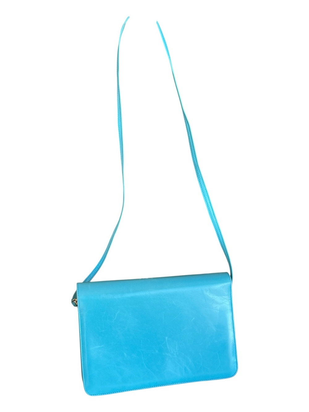 Vintage Turquoise Clutch Crossbody Shoulder Bag